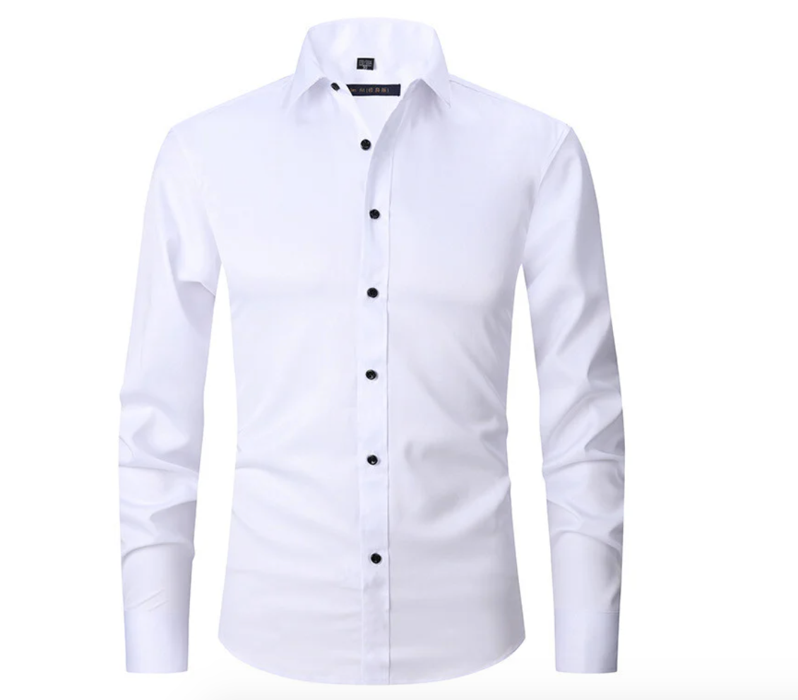 Dennis | Men's Slim-Fit Long Sleeve Dress Shirt
